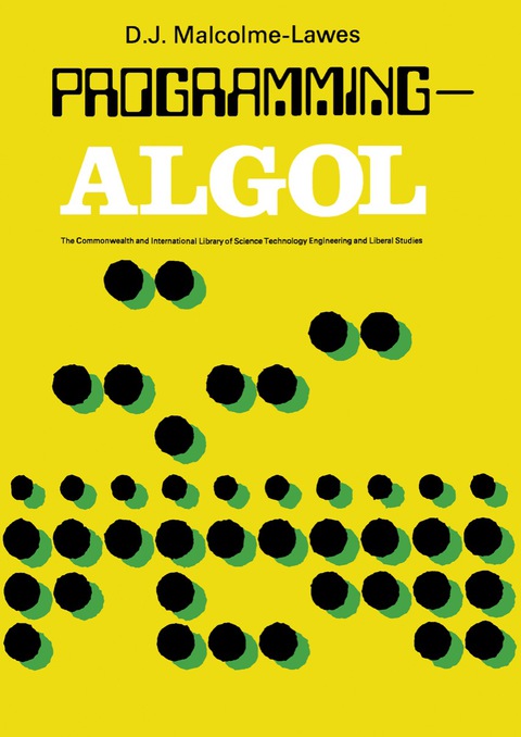 Cover image for book Programming—ALGOL
