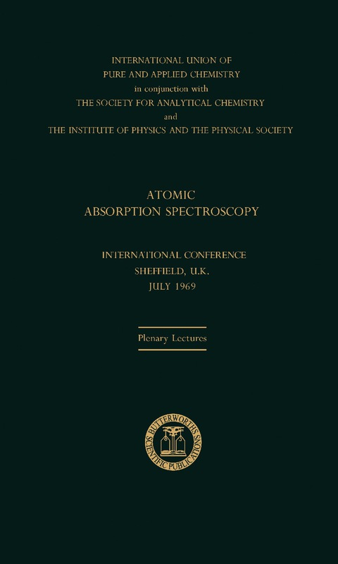 Cover image for book Atomic Absorption Spectroscopy