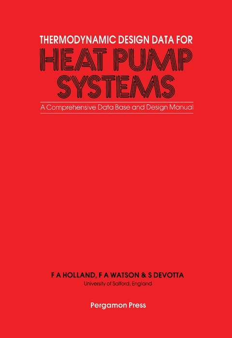 Cover image for book Thermodynamic Design Data for Heat Pump Systems