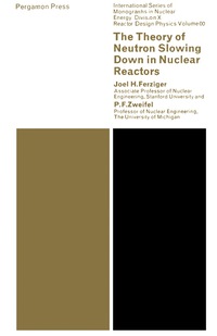 Cover image: The Theory of Neutron Slowing Down in Nuclear Reactors 9780080110141
