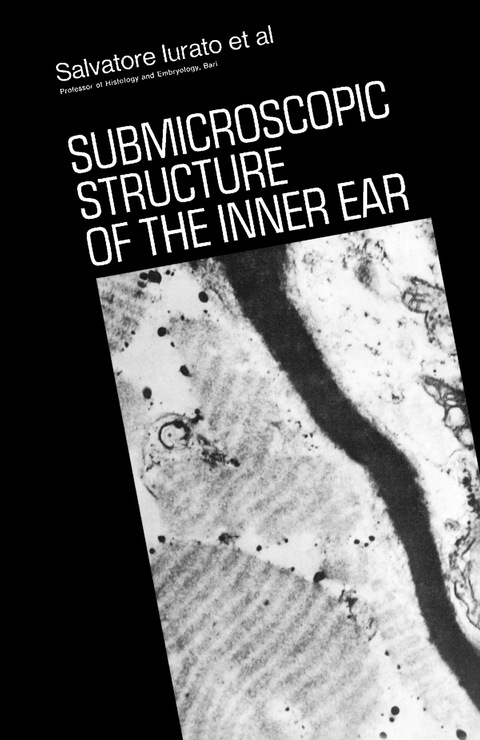 Cover image for book Submicroscopic Structure of the Inner Ear