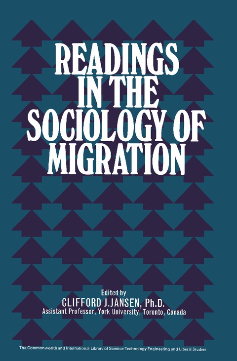 Cover image for book Readings in the Sociology of Migration