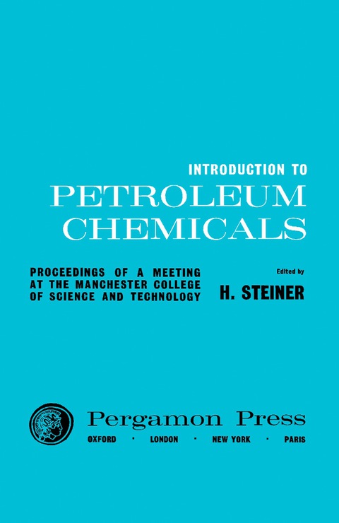 Cover image for book Introduction to Petroleum Chemicals