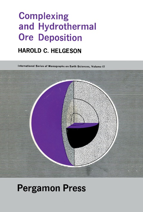 Cover image for book Complexing and Hydrothermal Ore Deposition