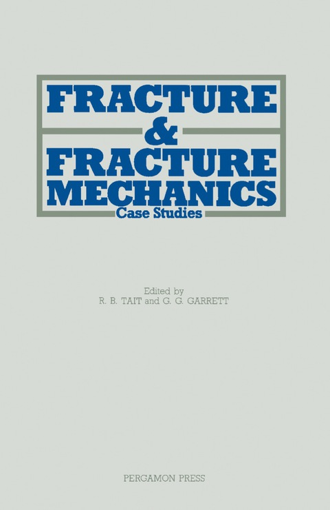 Cover image for book Fracture and Fracture Mechanics