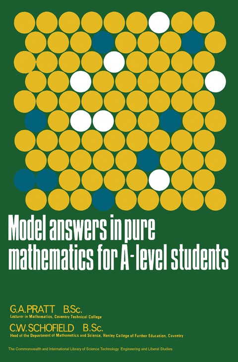 Cover image for book Model Answers in Pure Mathematics for A-Level Students