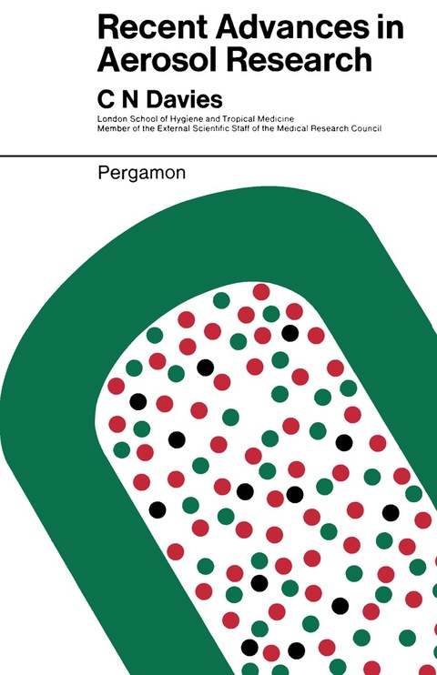Cover image for book Recent Advances in Aerosol Research