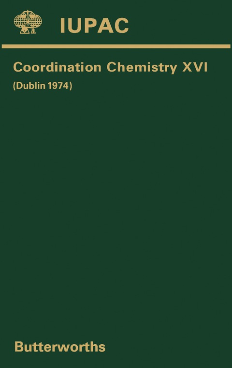 Cover image for book Coordination Chemistry—XVI