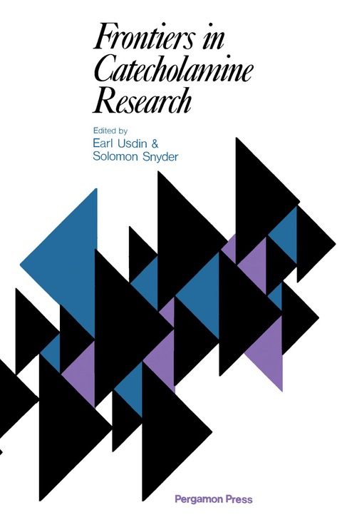 Cover image for book Frontiers in Catecholamine Research
