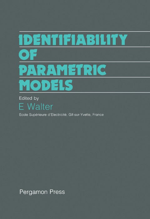 Cover image for book Identifiability of Parametric Models
