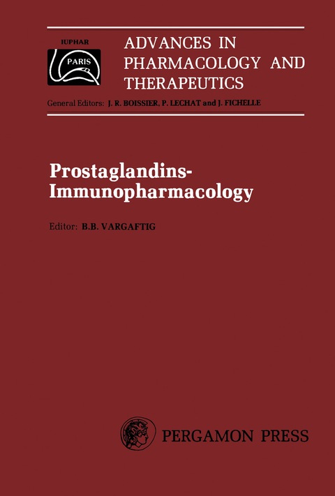 Cover image for book Prostaglandins-Immunopharmacology