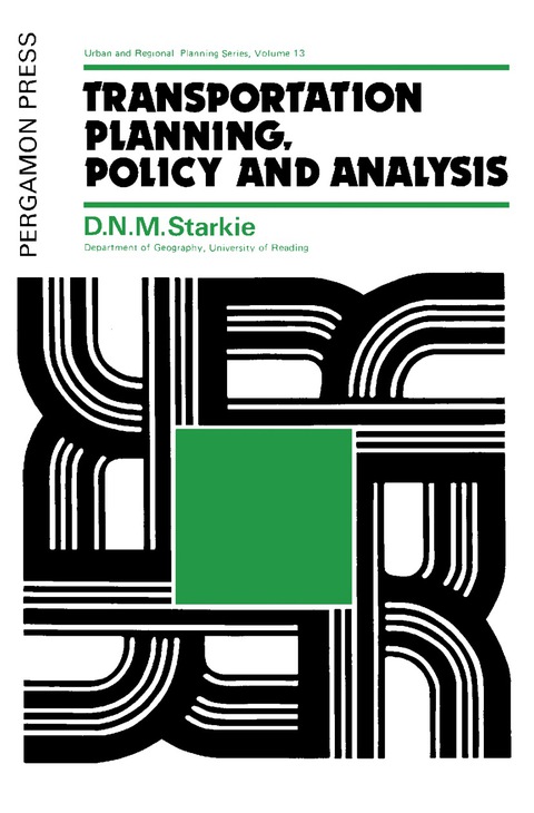 Cover image for book Transportation Planning, Policy and Analysis