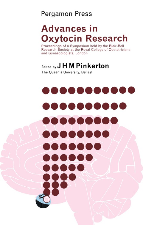 Cover image for book Advances in Oxytocin Research