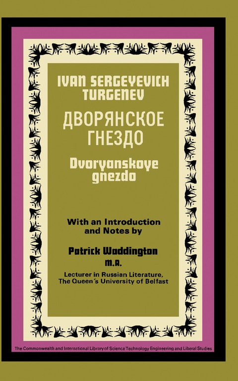 Cover image for book Ivan Sergeyevich Turgenev