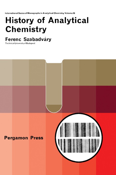 Cover image for book History of Analytical Chemistry