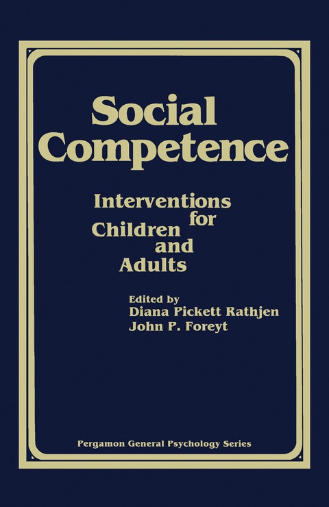 Cover image for book Social Competence
