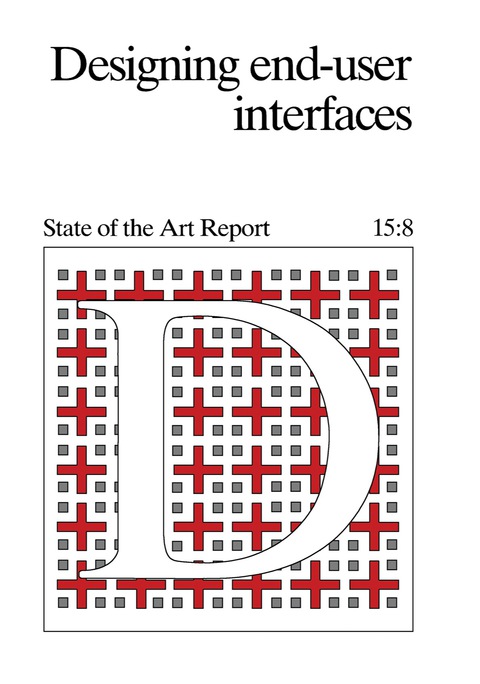 Cover image for book Designing End-User Interfaces