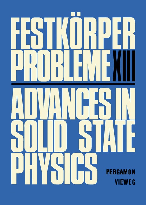 Cover image for book Festkörper Probleme