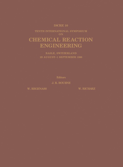 Cover image for book Tenth International Symposium on Chemical Reaction Engineering