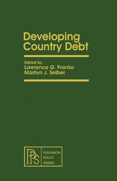 Cover image for book Developing Country Debt