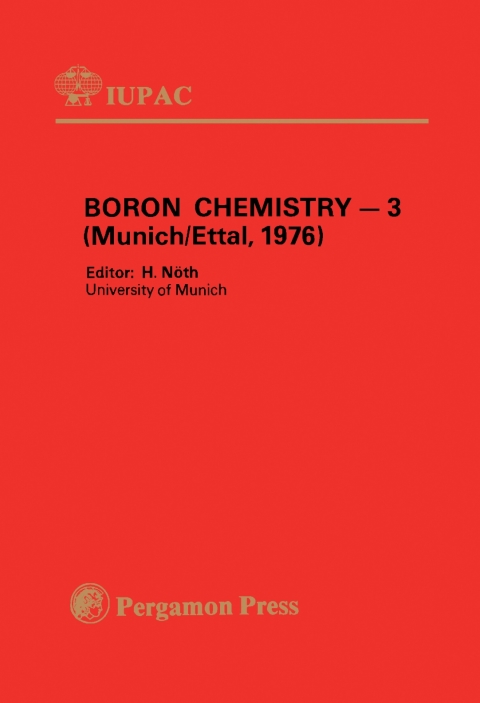 Cover image for book Boron Chemistry — 3