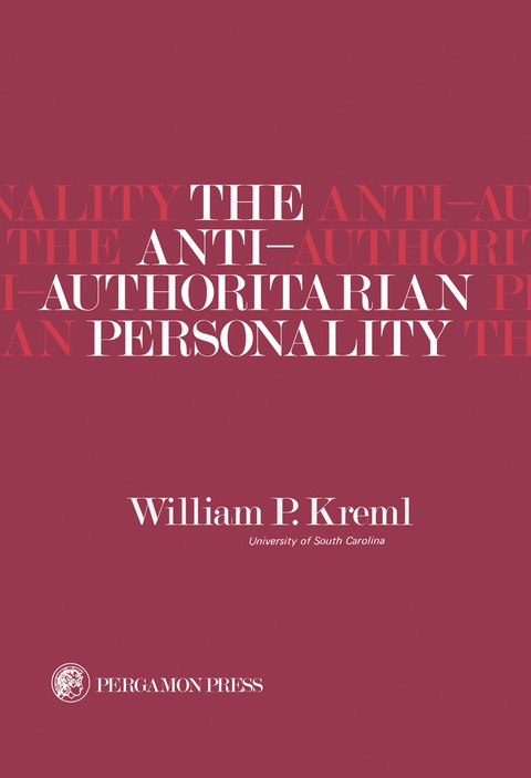 Cover image for book The Anti-Authoritarian Personality