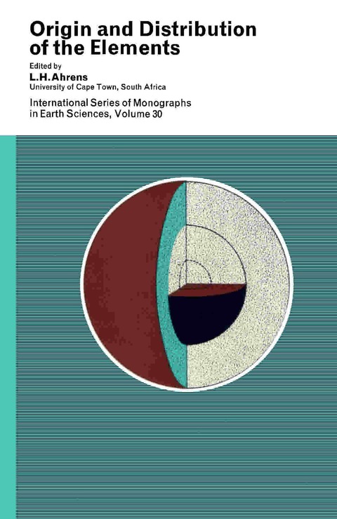 Cover image for book Origin and Distribution of the Elements