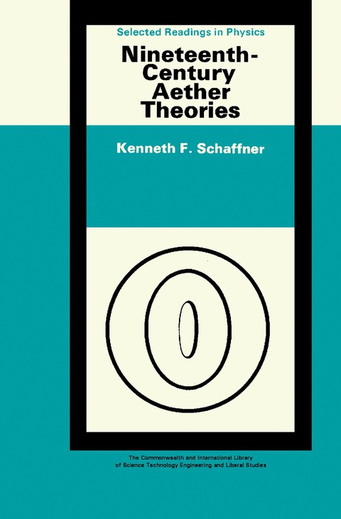 Cover image for book Nineteenth-Century Aether Theories