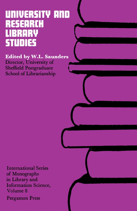 Cover image for book University and Research Library Studies