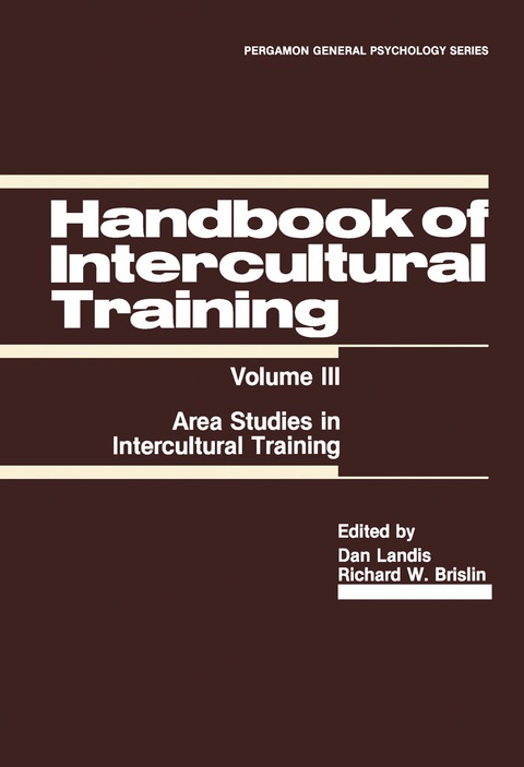 Cover image for book Handbook of Intercultural Training