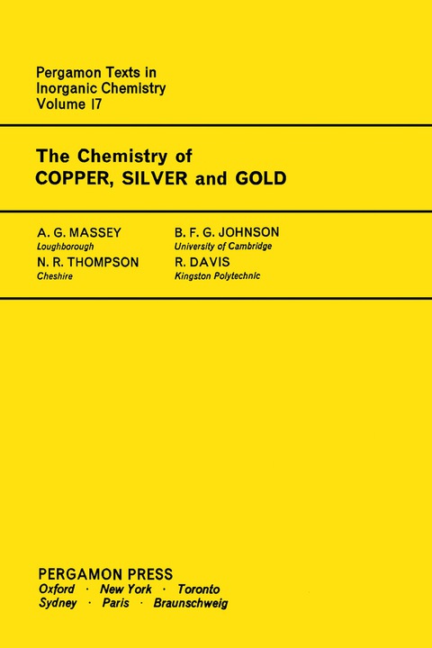 The Chemistry of Copper, Silver and Gold 