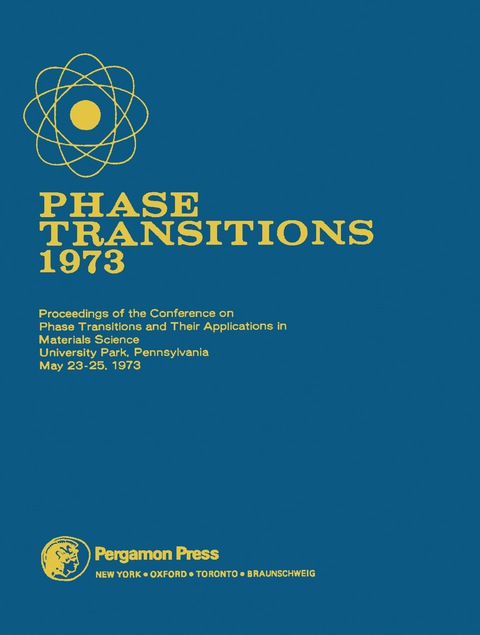 Cover image for book Phase Transitions - 1973