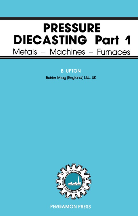Cover image for book Pressure Diecasting