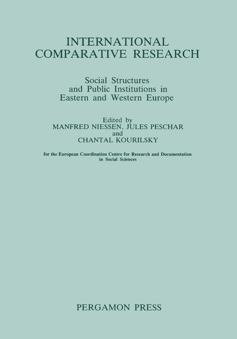 Cover image for book International Comparative Research