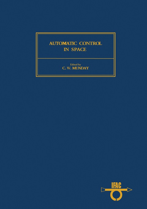Cover image for book Automatic Control in Space