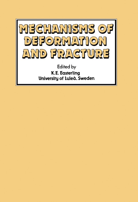 Cover image for book Mechanisms of Deformation and Fracture