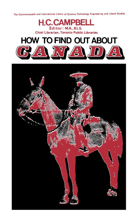 Cover image for book How to Find Out About Canada