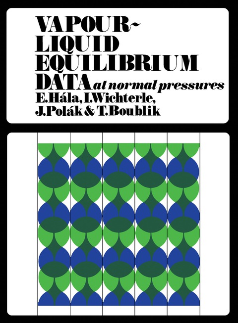 Cover image for book Vapour–Liquid Equilibrium Data at Normal Pressures