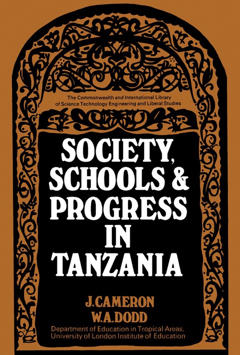 Cover image for book Society, Schools and Progress in Tanzania