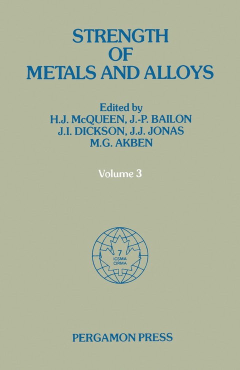 Cover image for book Strength of Metals and Alloys (ICSMA 7)