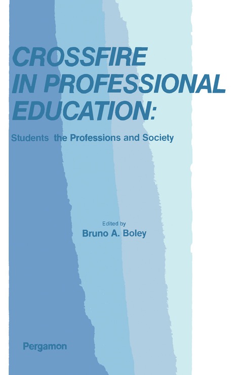 Cover image for book Crossfire in Professional Education