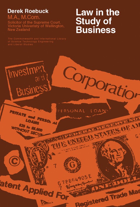 Cover image for book Law in the Study of Business