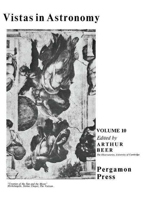 Cover image for book Vistas in Astronomy