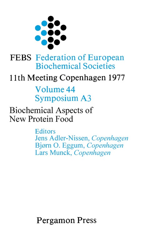Cover image for book Biochemical Aspects of New Protein Food