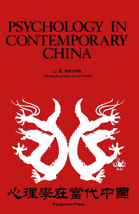Cover image for book Psychology in Contemporary China