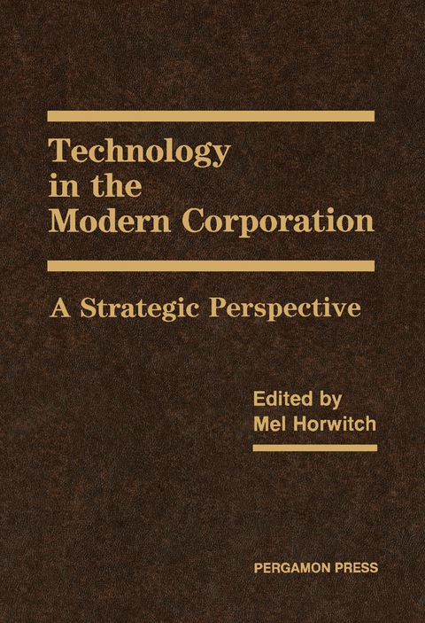 Cover image for book Technology in the Modern Corporation