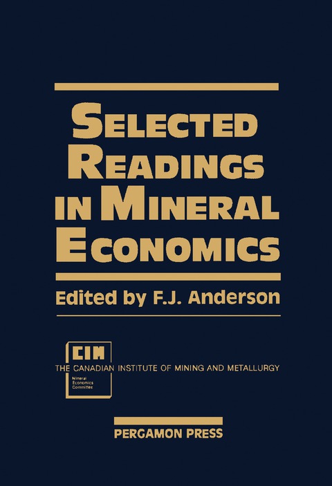 Cover image for book Selected Readings in Mineral Economics