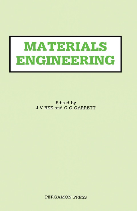 Cover image for book Materials Engineering