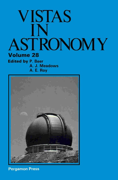 Cover image for book Vistas in Astronomy