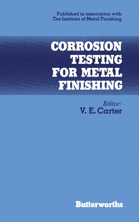 Cover image for book Corrosion Testing for Metal Finishing